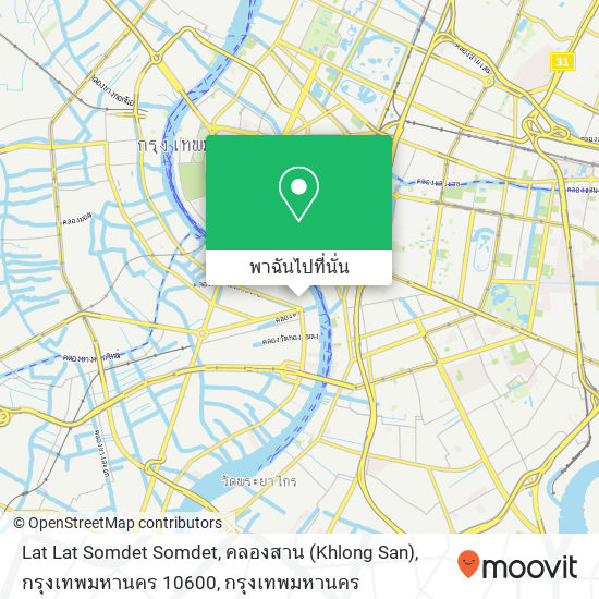 Lat Lat Somdet Somdet, คลองสาน (Khlong San), กรุงเทพมหานคร 10600 แผนที่