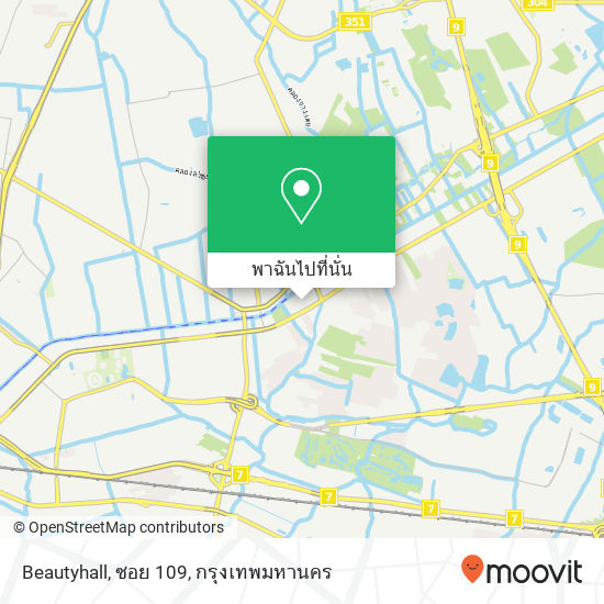 Beautyhall, ซอย 109 แผนที่