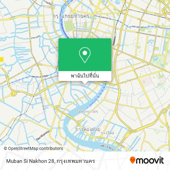 Muban Si Nakhon 28 แผนที่