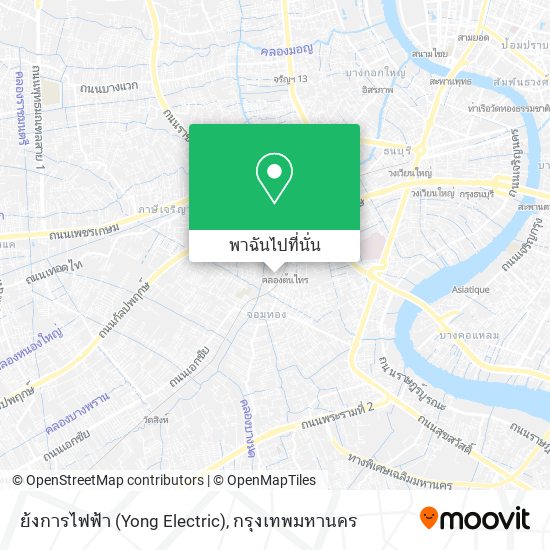 ย้งการไฟฟ้า (Yong Electric) แผนที่