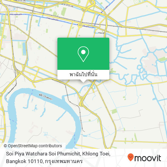 Soi Piya Watchara Soi Phumichit, Khlong Toei, Bangkok 10110 แผนที่