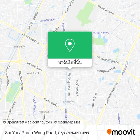 Soi Yai / Phrao Wang Road แผนที่