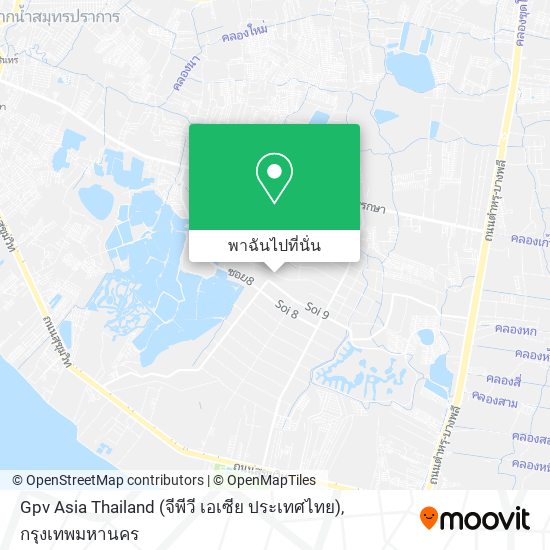 Gpv Asia Thailand (จีพีวี เอเซีย ประเทศไทย) แผนที่