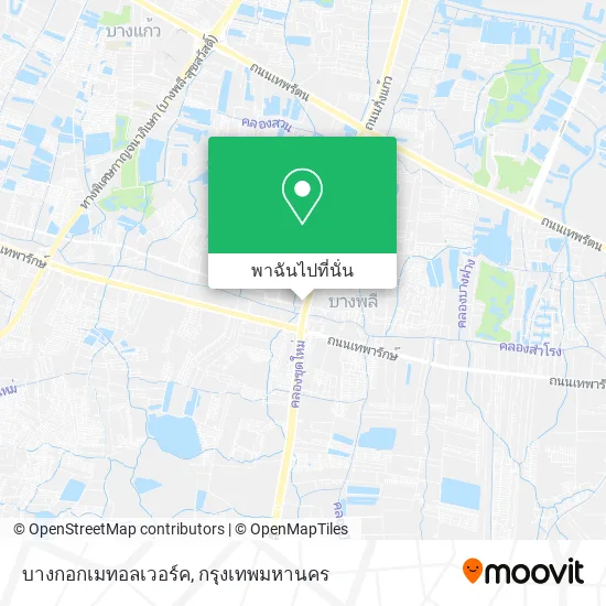บางกอกเมทอลเวอร์ค แผนที่