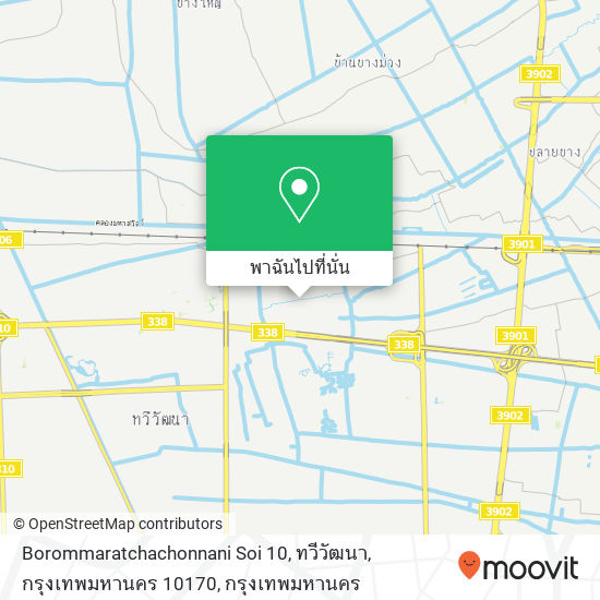 Borommaratchachonnani Soi 10, ทวีวัฒนา, กรุงเทพมหานคร 10170 แผนที่