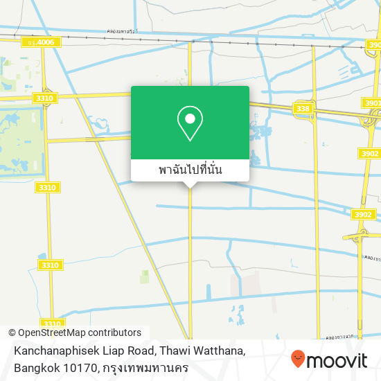 Kanchanaphisek Liap Road, Thawi Watthana, Bangkok 10170 แผนที่