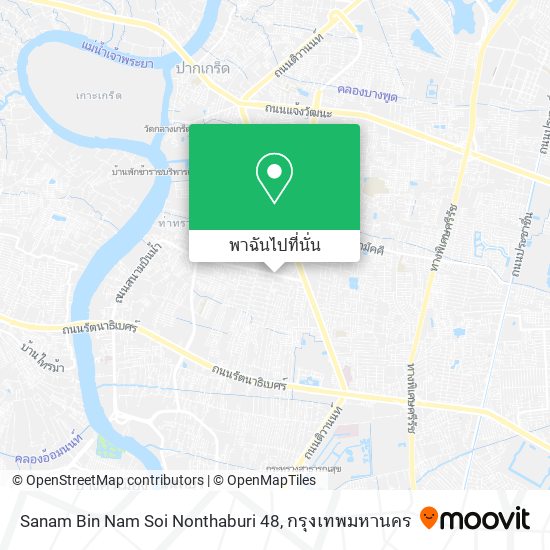 Sanam Bin Nam Soi Nonthaburi 48 แผนที่