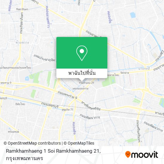 Ramkhamhaeng 1 Soi Ramkhamhaeng 21 แผนที่