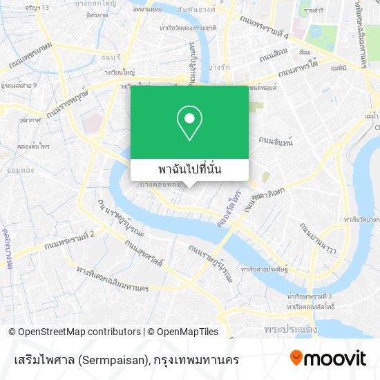 เสริมไพศาล (Sermpaisan) แผนที่