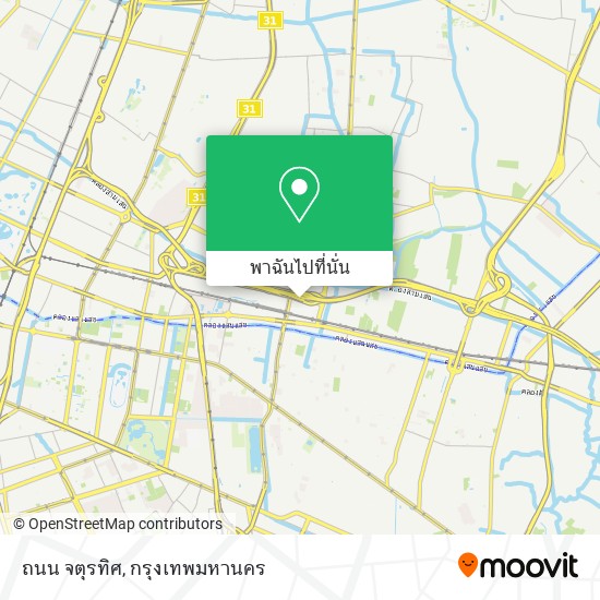 ถนน จตุรทิศ แผนที่