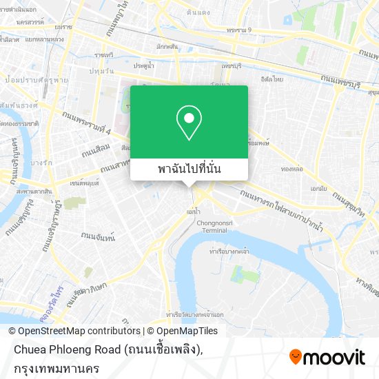 Chuea Phloeng Road (ถนนเชื้อเพลิง) แผนที่