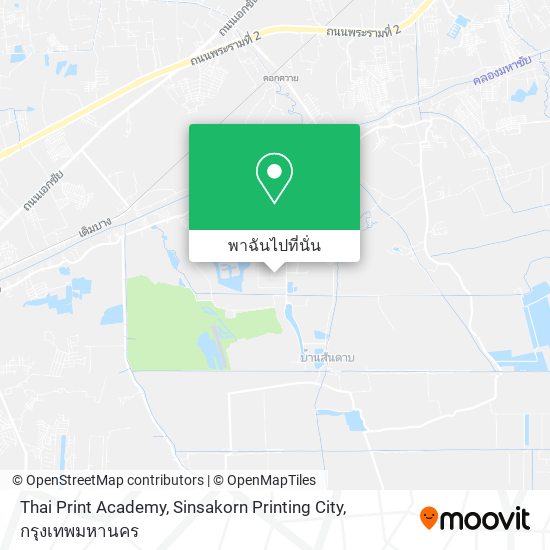 Thai Print Academy, Sinsakorn Printing City แผนที่