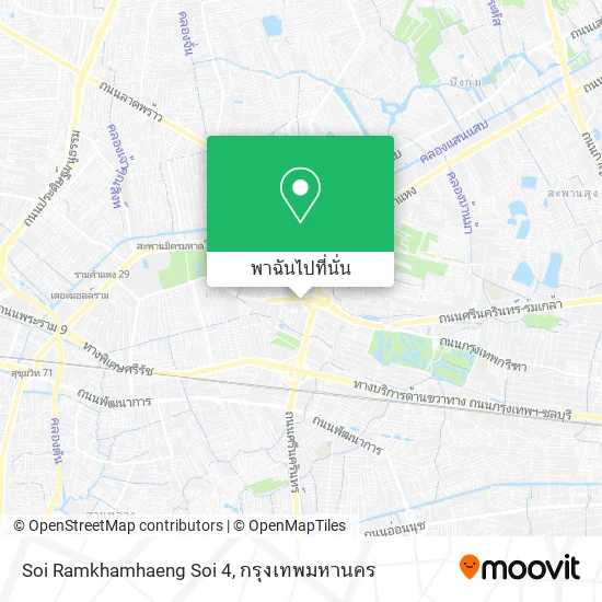 Soi Ramkhamhaeng Soi 4 แผนที่