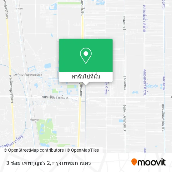 3 ซอย เทพกุญชร 2 แผนที่