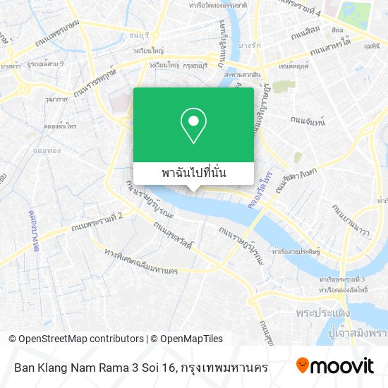 Ban Klang Nam Rama 3 Soi 16 แผนที่