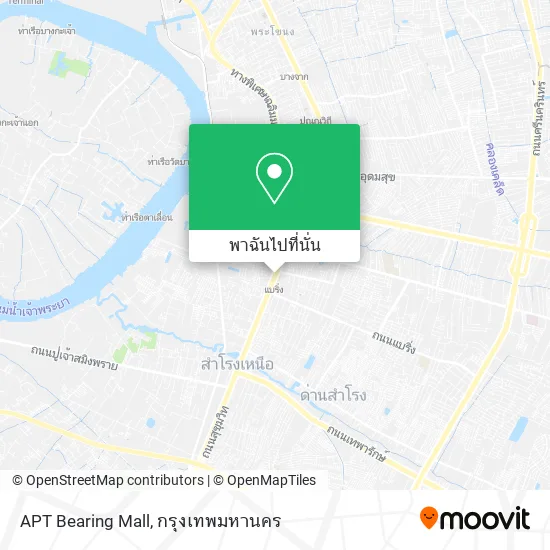 APT Bearing Mall แผนที่