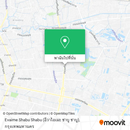 Evaime Shabu Shabu (อีวาไอเมะ ชาบู ชาบู) แผนที่