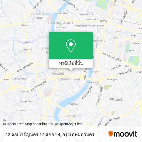 42 ซอยเจริญนคร 14 แยก 24 แผนที่