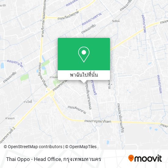 Thai Oppo - Head Office แผนที่