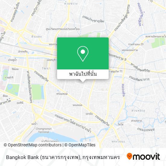 Bangkok Bank (ธนาคารกรุงเทพ) แผนที่