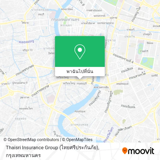 Thaisri Insurance Group (ไทยศรีประกันภัย) แผนที่