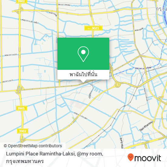 Lumpini Place Ramintha-Laksi, @my room แผนที่