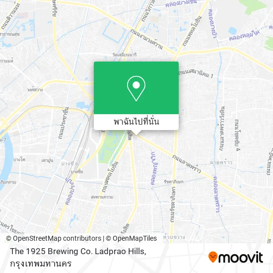 The 1925 Brewing Co. Ladprao Hills แผนที่