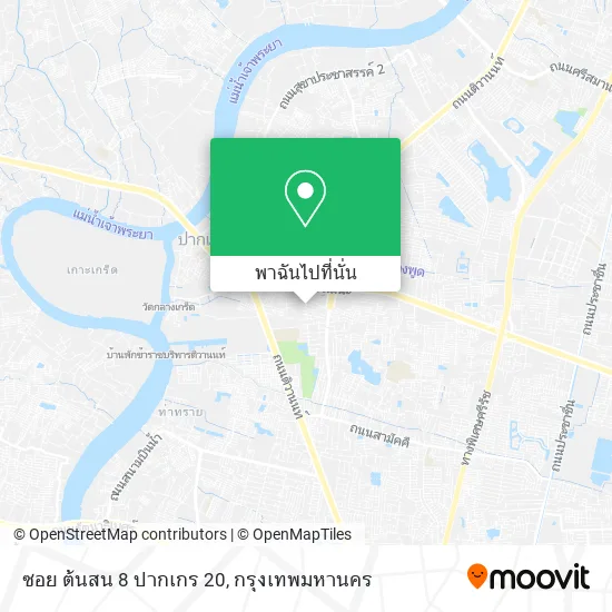 ซอย ต้นสน 8 ปากเกร 20 แผนที่