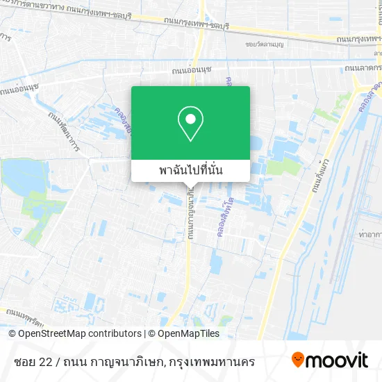 ซอย 22 / ถนน กาญจนาภิเษก แผนที่