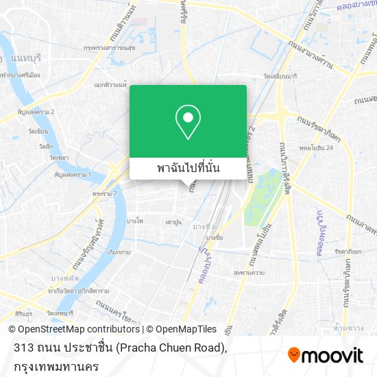 313 ถนน ประชาชื่น (Pracha Chuen Road) แผนที่