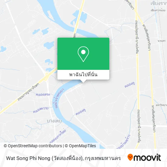 Wat Song Phi Nong (วัดสองพี่น้อง) แผนที่