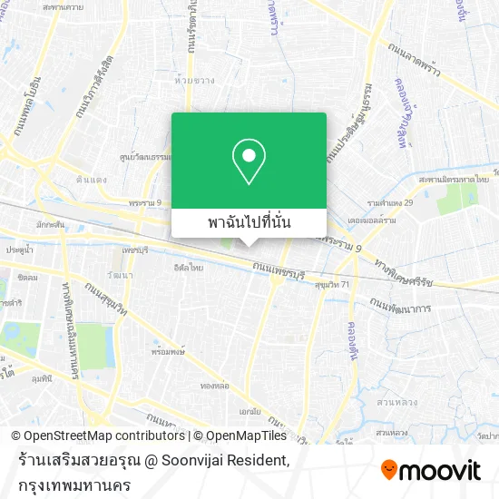 ร้านเสริมสวยอรุณ @ Soonvijai Resident แผนที่