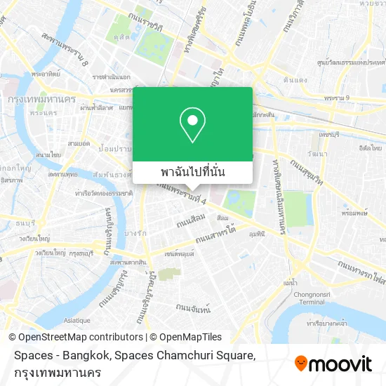 Spaces - Bangkok, Spaces Chamchuri Square แผนที่