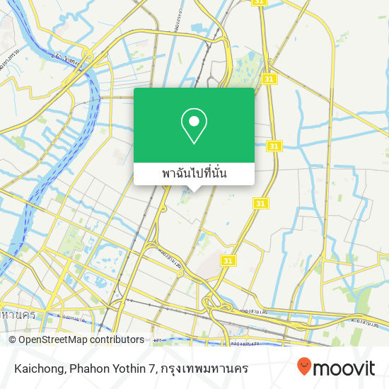 Kaichong, Phahon Yothin 7 แผนที่
