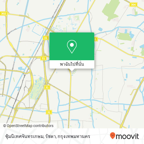 ซุ้มนิเทศจันทรเกษม, รัชดา แผนที่