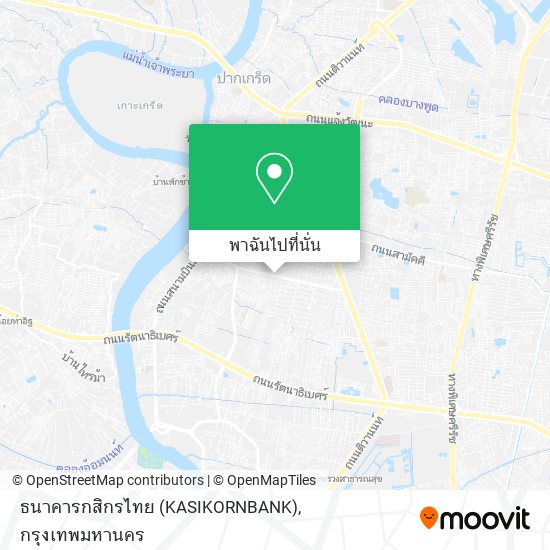 ธนาคารกสิกรไทย (KASIKORNBANK) แผนที่