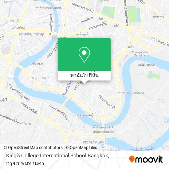 King’s College International School Bangkok แผนที่