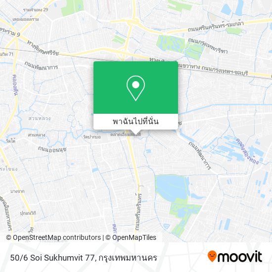 50/6 Soi Sukhumvit 77 แผนที่