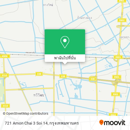 721 Amon Chai 3 Soi 14 แผนที่