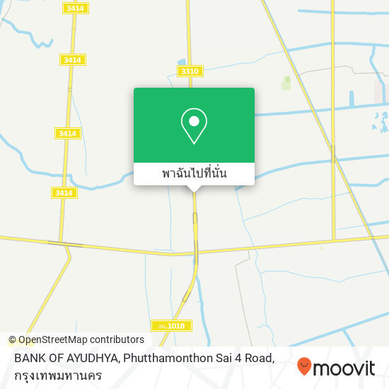 BANK OF AYUDHYA, Phutthamonthon Sai 4 Road แผนที่