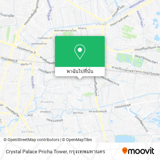 Crystal Palace Pricha Tower แผนที่