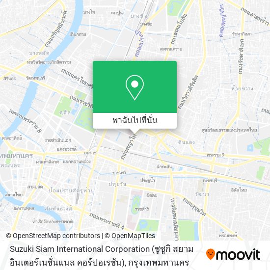 Suzuki Siam International Corporation (ซูซูกิ สยามอินเตอร์เนชั่นแนล คอร์ปอเรชัน) แผนที่