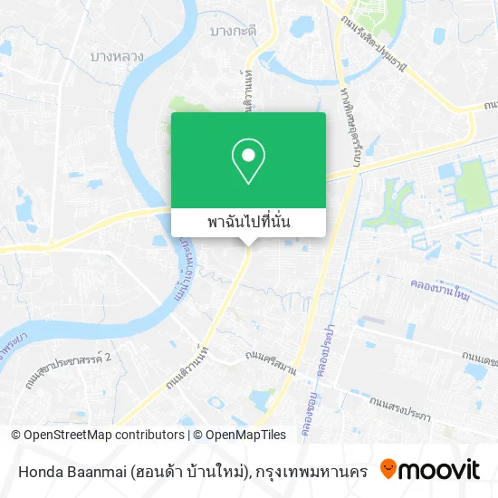 Honda Baanmai (ฮอนด้า บ้านใหม่) แผนที่