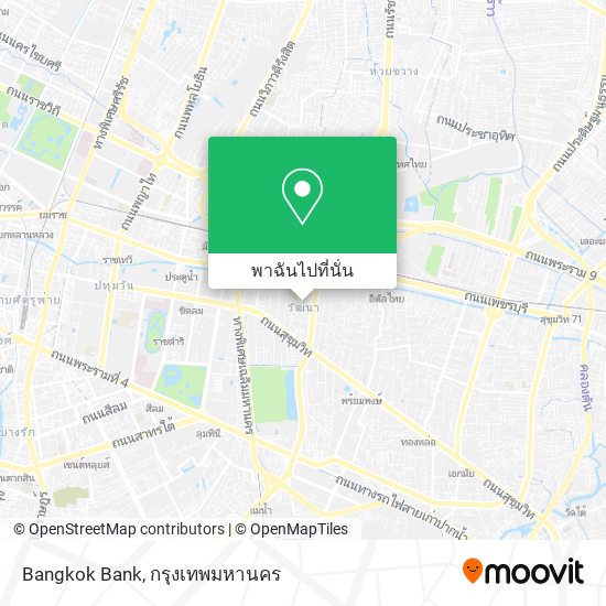 Bangkok Bank แผนที่