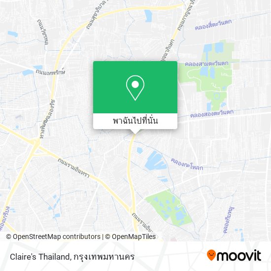 Claire's Thailand แผนที่