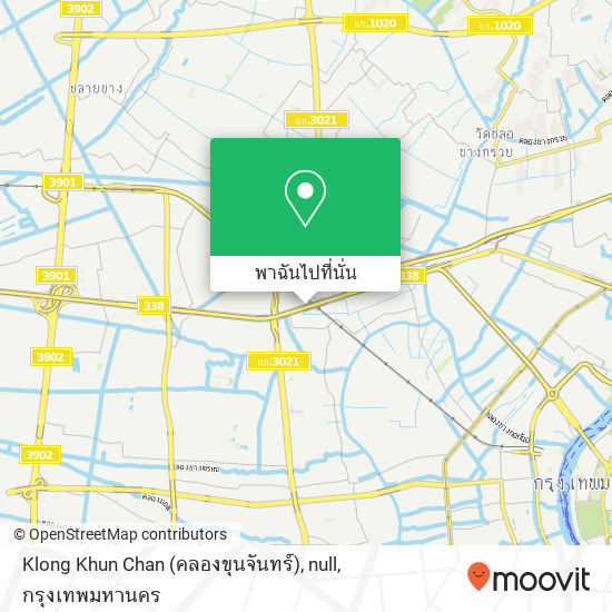 Klong Khun Chan (คลองขุนจันทร์), null แผนที่