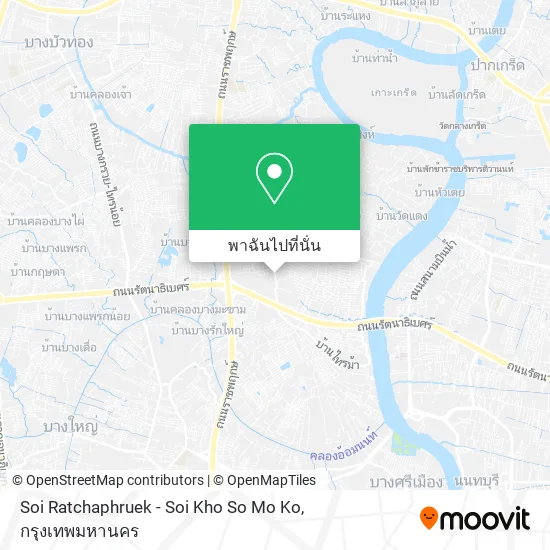 Soi Ratchaphruek - Soi Kho So Mo Ko แผนที่