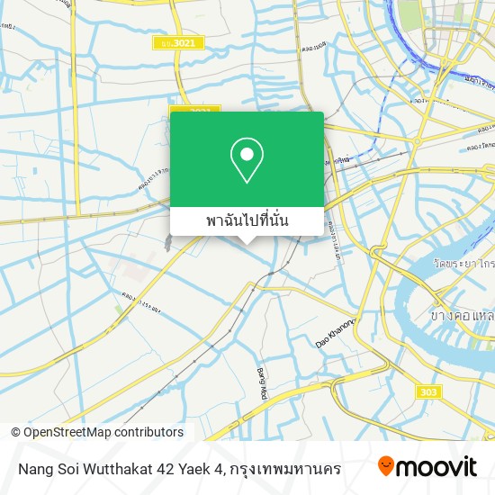 Nang Soi Wutthakat 42 Yaek 4 แผนที่