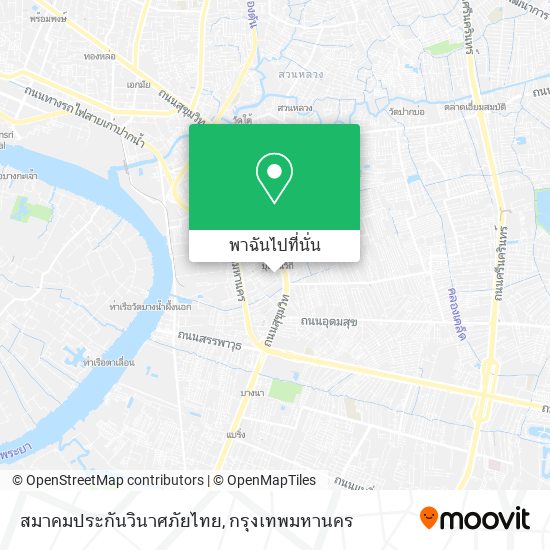สมาคมประกันวินาศภัยไทย แผนที่