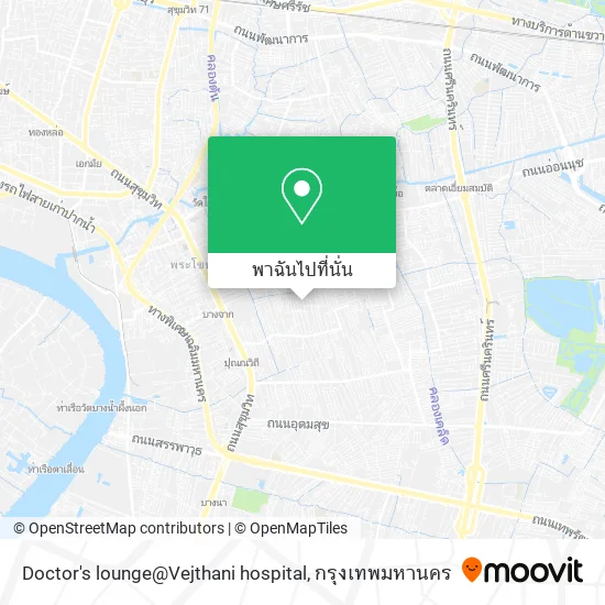 Doctor's lounge@Vejthani hospital แผนที่